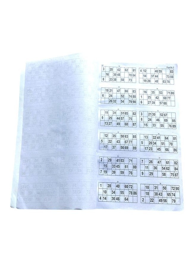 Ciko كتاب تذاكر سيكو تومبولا رقم 600 | ورق سهل القص، جودة متوسطة وفاخرة، حجم كبير - Image 2